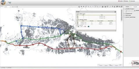 Web-GIS per la progettazione di infrastrutture